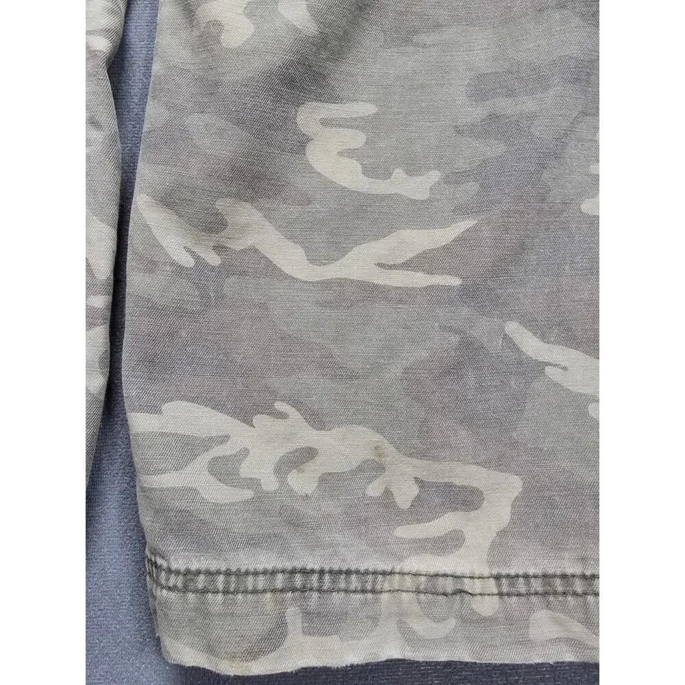 VTG Y2K Levi's Cargo Loose Straight Pants Men 32x34 Green Camo Workwear Cotton